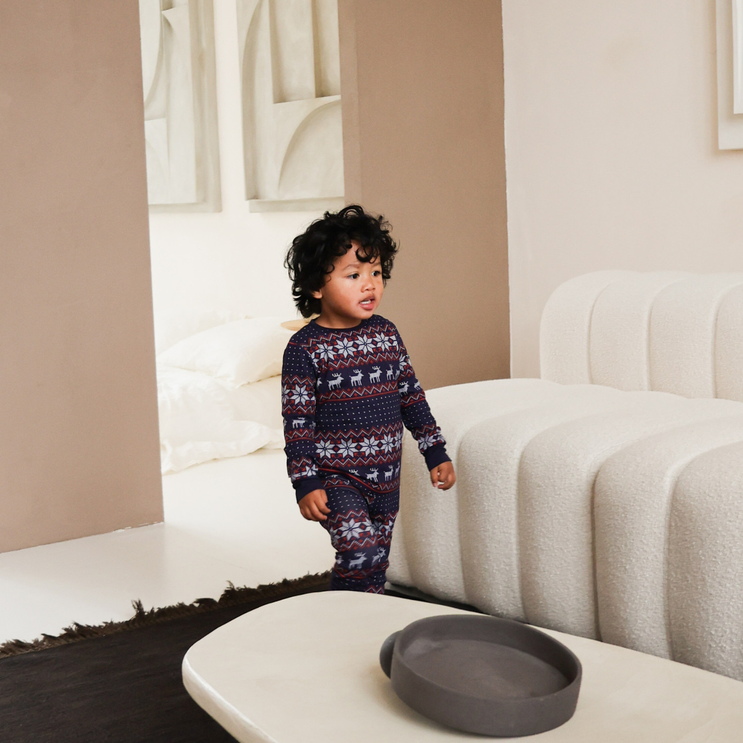 Pyjamas-set Argyle för barn