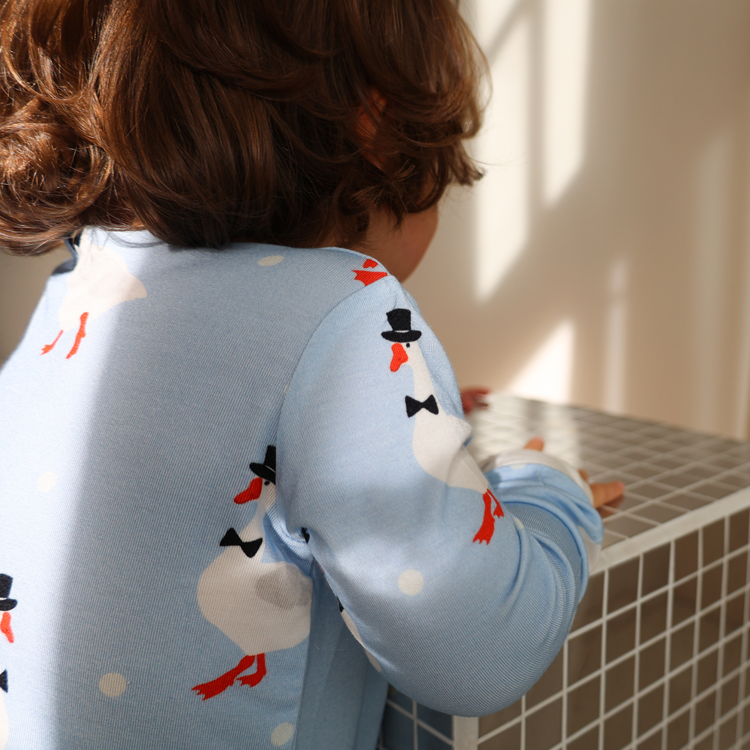 Pyjamas-sæt til børn Goose