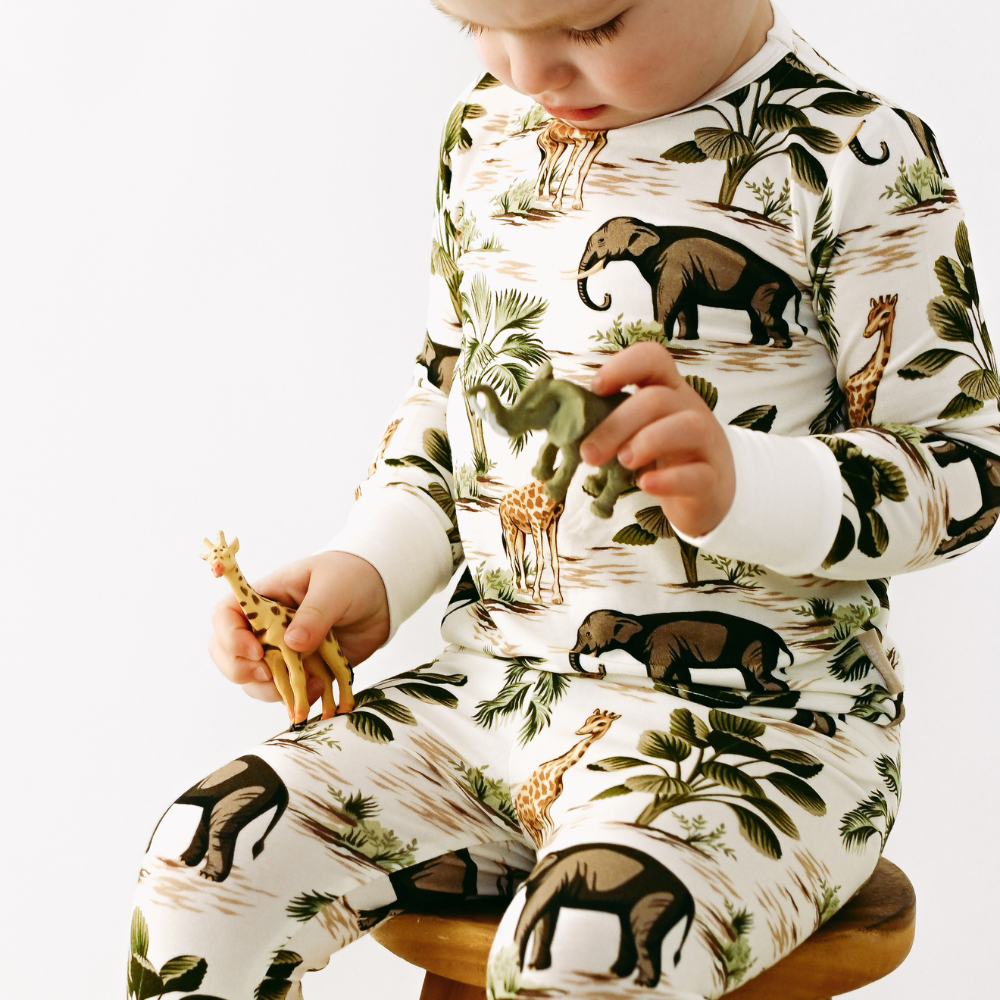 Pyjamas-sæt til børn Jungle